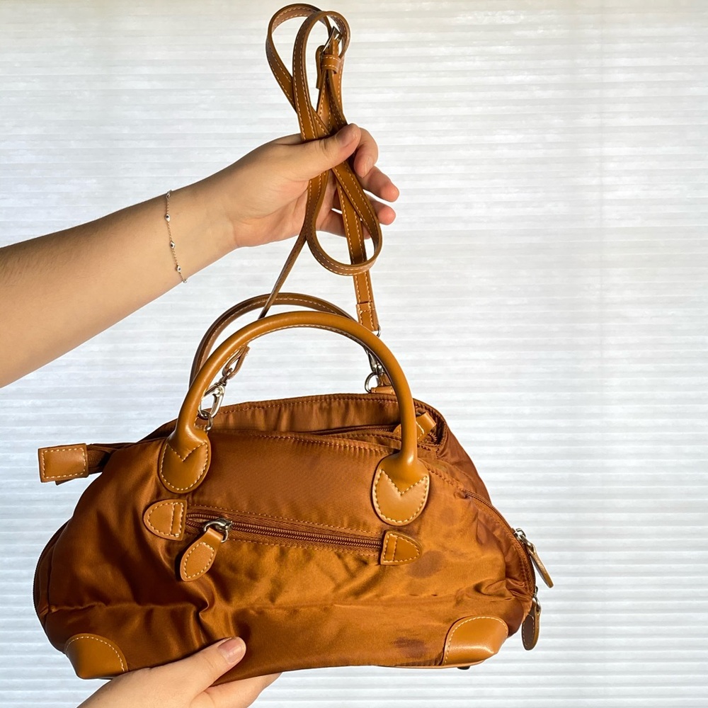Orange Purse with Multiple Compartments by Jump